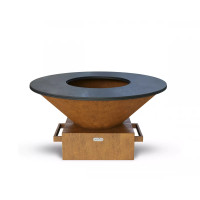 Дровяной гриль-мангал AHOS ORIGINAL LOW, ржавый