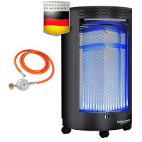 Напольный газовый обогреватель Heidenfeld Blueflame GH110
