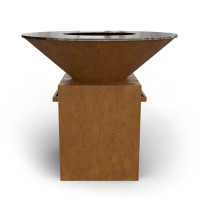 Дровяной гриль-мангал AHOS ORIGINAL, ржавый