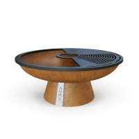 Костровая чаша-очаг AHOS FIRE PIT 850, ржавый