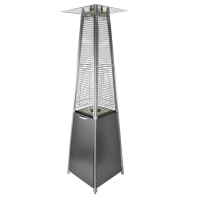 Уличный газовый обогреватель Activa Pyramide Cheops II grey-black