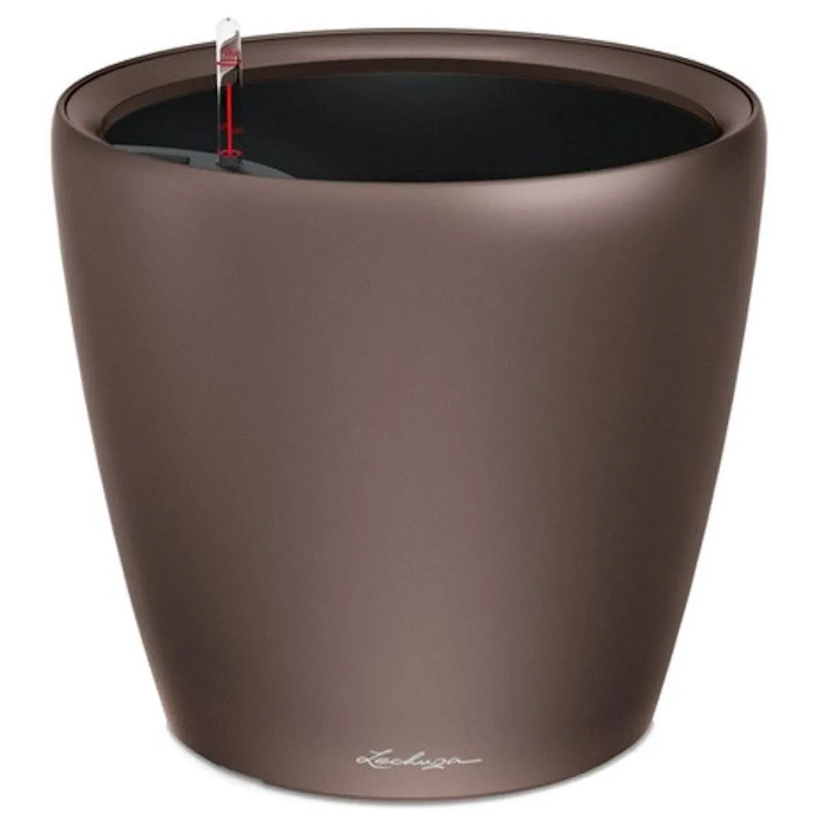 Вазон Lechuza 16061 Classico Premium LS 35 Кофе-металлик
