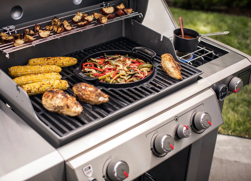 Гриль барбекю газовый: удобство использования