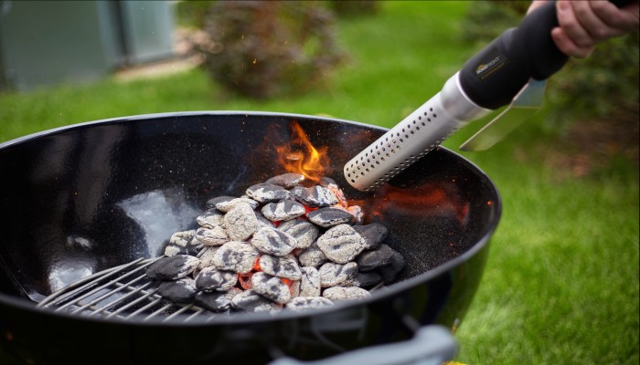 Как разжечь гриль