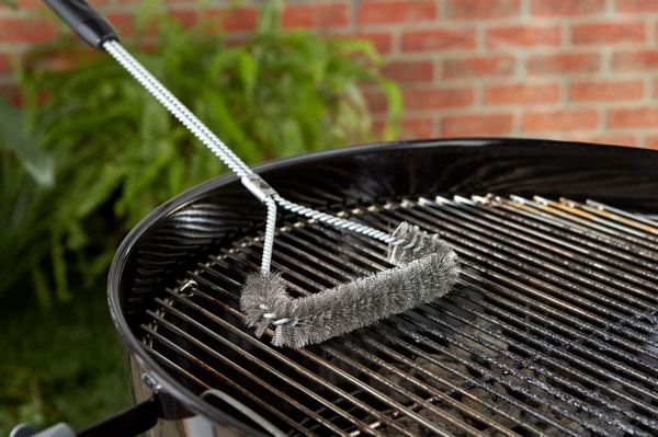 Чистка угольного гриля