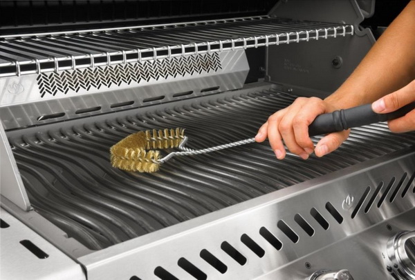 Чистка газового гриля