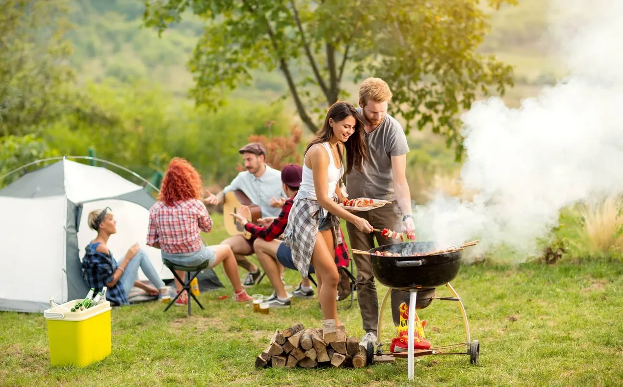 Как подготовить уголь или брикеты с помощью стартера/фена для розжига?