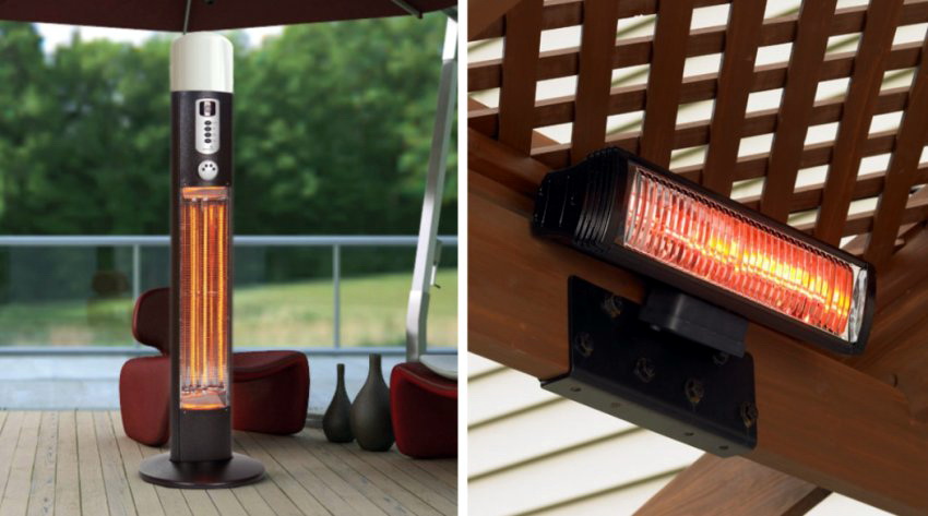 Уличный обогреватель электрический: принцип работы и преимущества