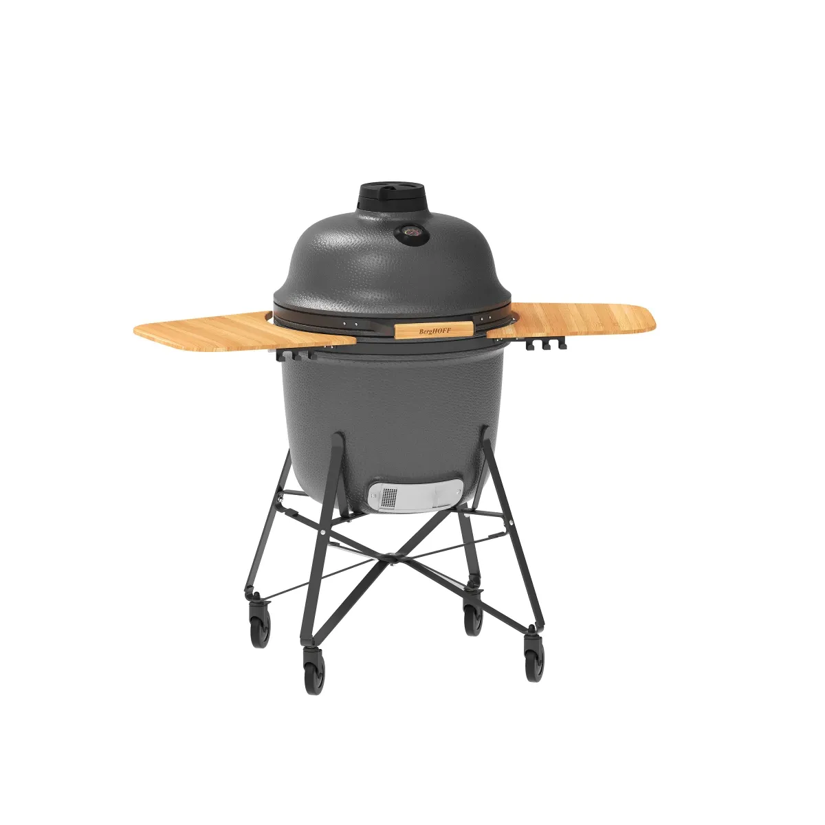Керамический гриль BergHOFF Large, серый матовый