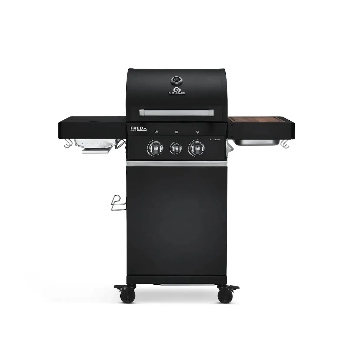 Газовый гриль BURNHARD FRED Jr. 2B Deluxe Black Edition Series 3 Cast