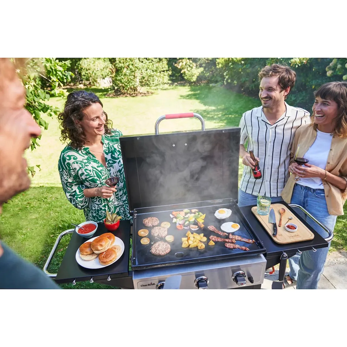 Газовый гриль-планча Char-Broil GRIDDLE 3400