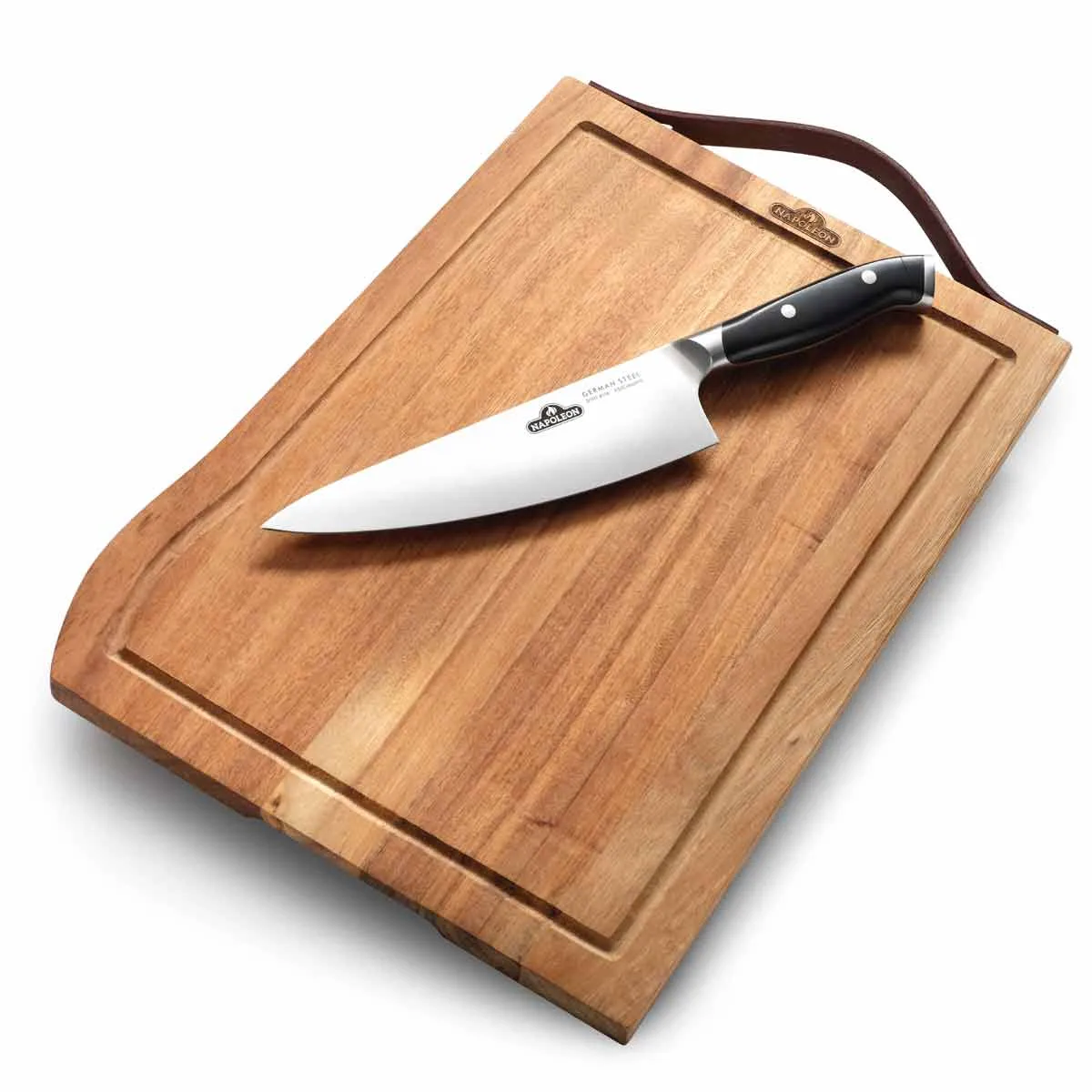 Разделочная доска Napoleon President Edition с ножом PRO Chef