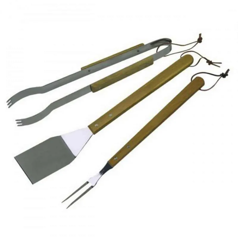 Набор для барбекю из 3 нержавеющих инструментов Char Broil