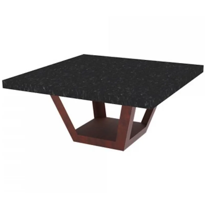 Стол со столешницей из гранита низкий Quan Corten