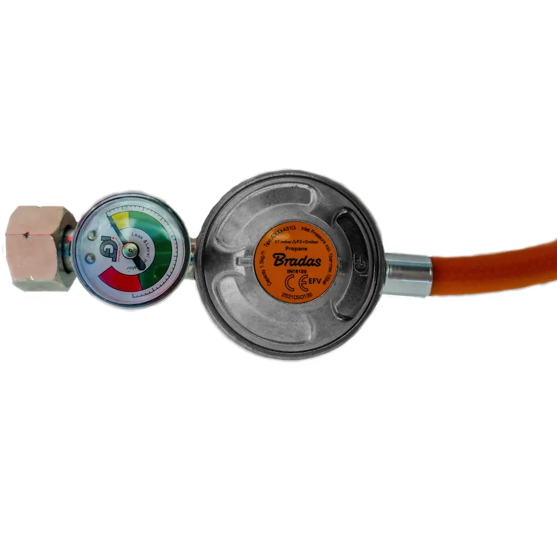 Редуктор для газового баллона c манометром Char Broil