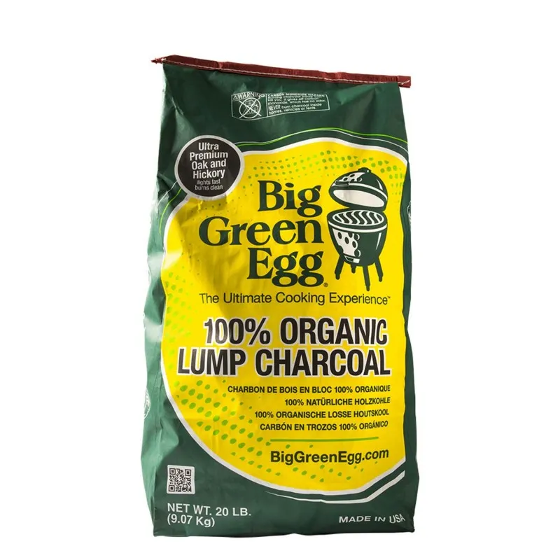 Древесный уголь для гриля Big Green Egg 9 кг