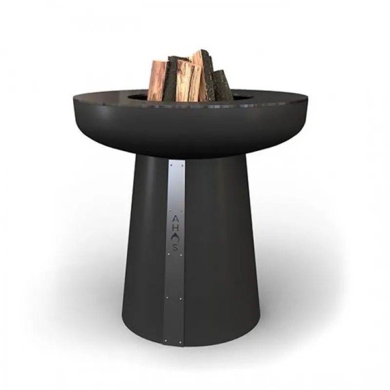 Гриль-вогнище на дровах AHOS SPHERE, чорний