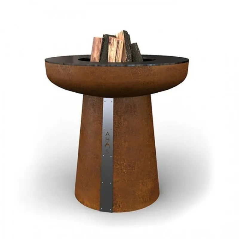 Гриль-вогнище на дровах AHOS SPHERE, іржавий