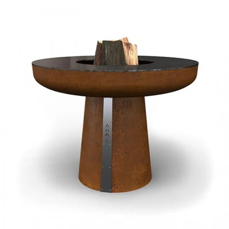 Гриль-очаг на дровах AHOS BIG SPHERE, ржавый