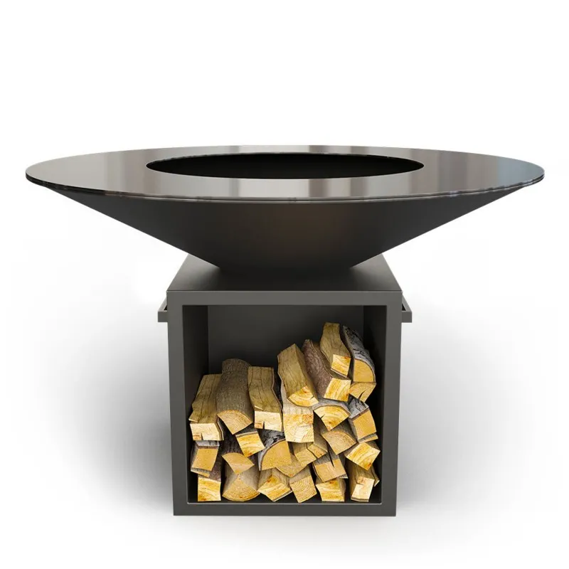 Дровяной гриль-мангал AHOS BIG, черный