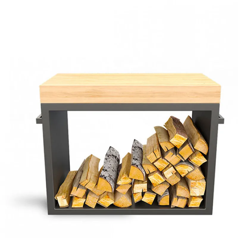Дровница AHOS WOOD, черная