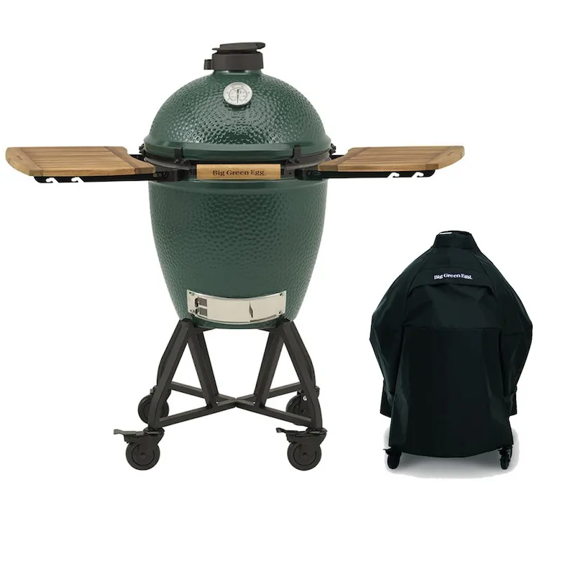 Комплект керамический гриль Big Green Egg Large с чехлом