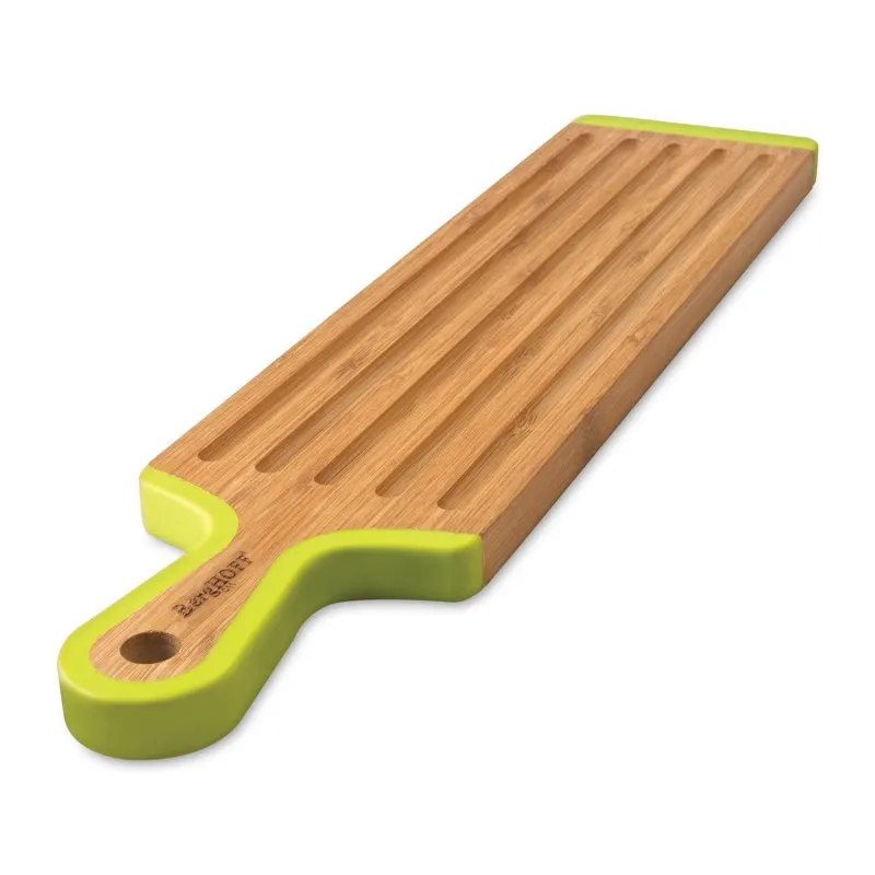 Разделочная доска, длинная c силиконовой ручкой Berghoff