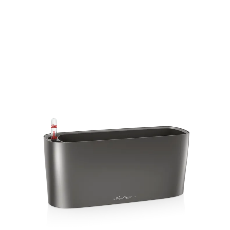 Вазон Lechuza 15467 Дельта 10 Антрацит металлик