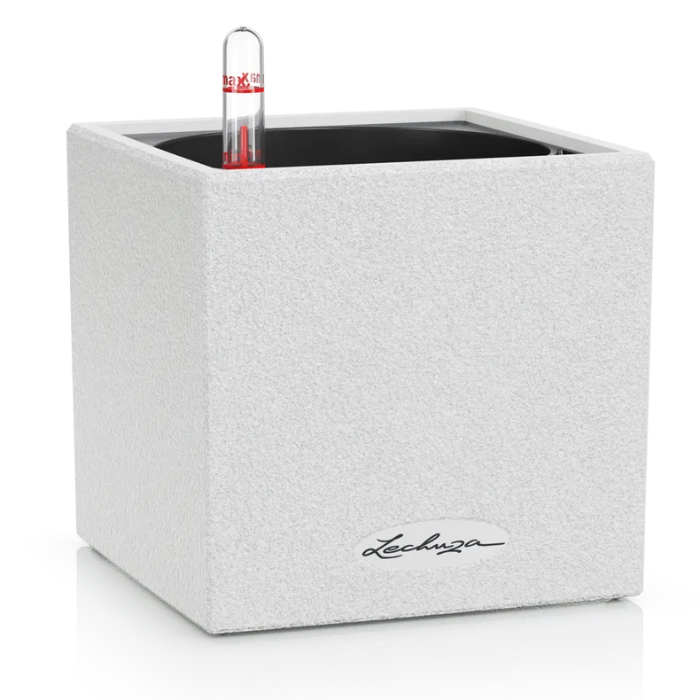 Вазон Lechuza 13472 CANTO Stone 14 белый