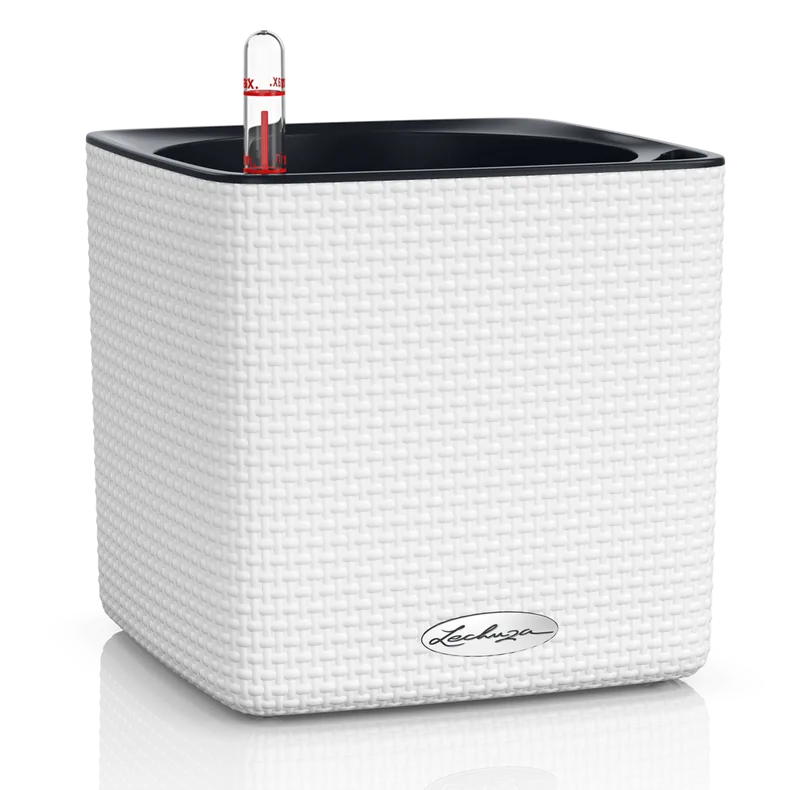 Вазон Lechuza 13580 CUBE Color 16 Белый