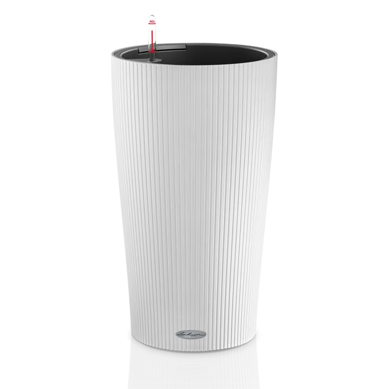 Вазон Lechuza 13940 Cilindro color 23 белый