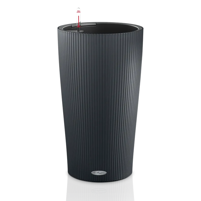 Вазон Lechuza 13943 Cilindro color 23 серый