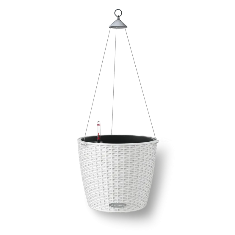 Вазон Lechuza 15190 Cottage NIDO 27 Белый