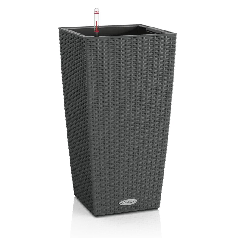 Вазон Lechuza 15222 CUBICO Cottage 30 Гранит