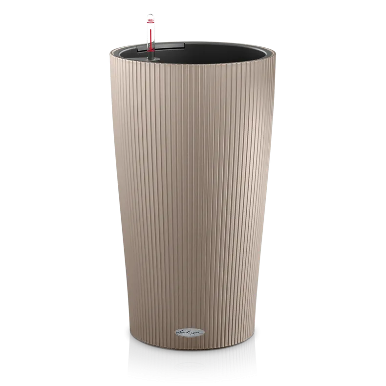 Вазон Lechuza 13956 Cilindro color 32 песочно-коричневый