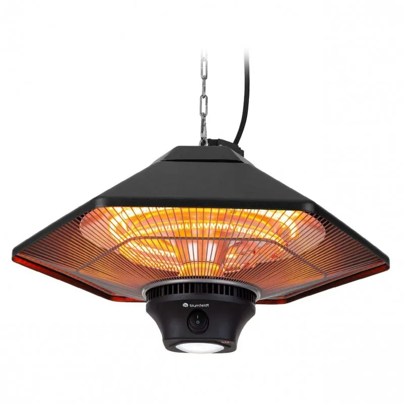 Подвесной инфракрасный электрический обогреватель Blumfeldt Heat Hexa, 2 кВт