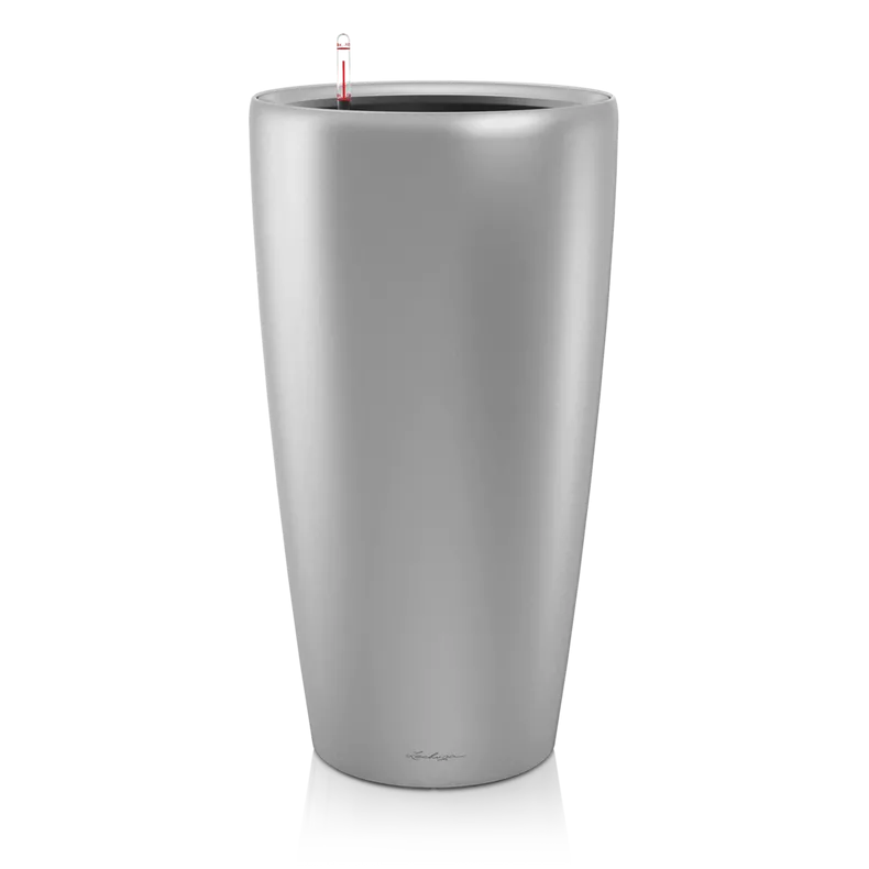 Вазон Lechuza 15788 RONDO Премиум 32 Серебристый