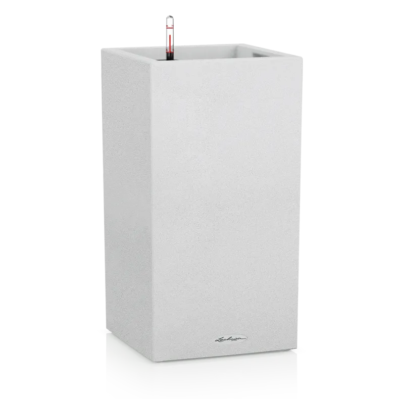 Вазон Lechuza 13627 Canto Stone High 40 Кварцевый белый