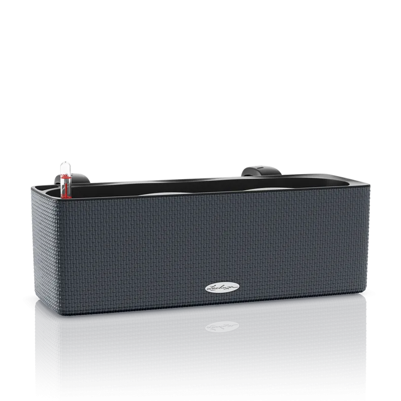 Вазон Lechuza 13684 Cube Color Triple 40 серый