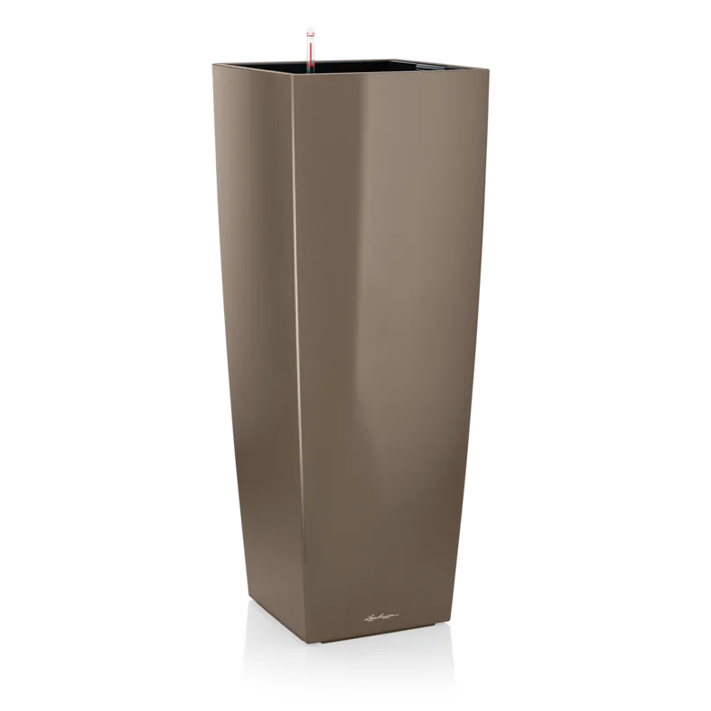 Вазон Lechuza 18234 Cubico Alto Premium 40 Серо-Коричневый