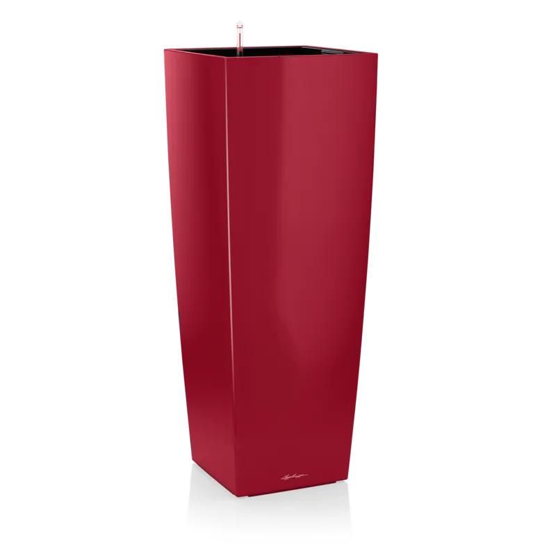 Вазон Lechuza 18249 Cubico Alto Premium 40 Красный