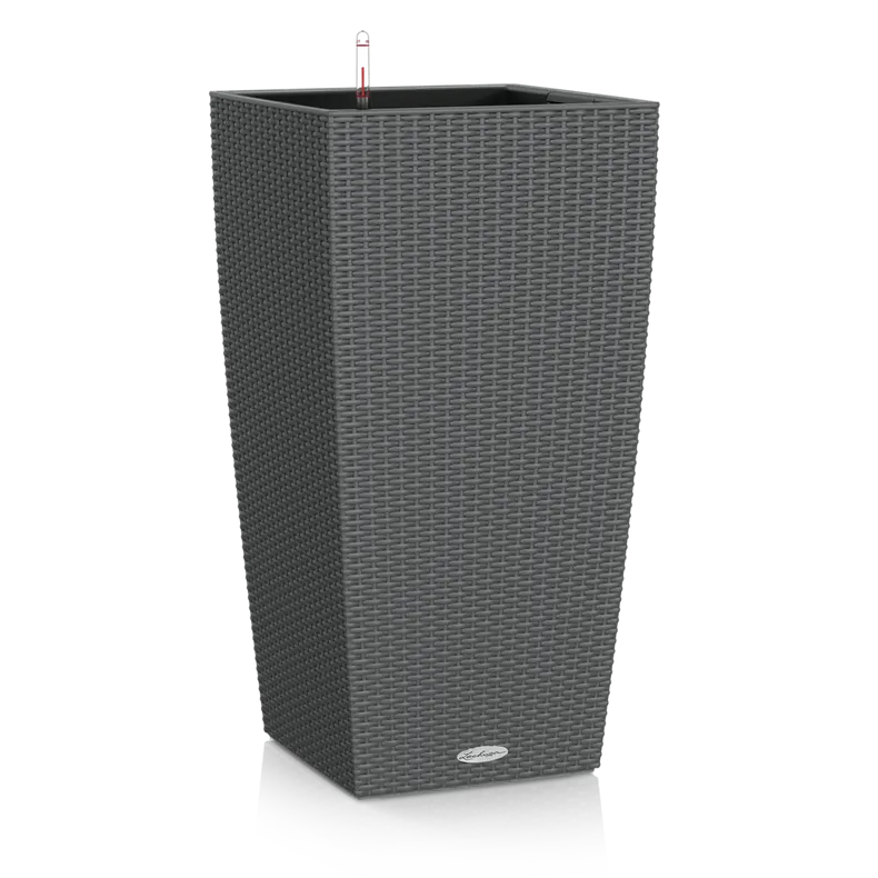 Вазон 15242 Lechuza CUBICO Cottage 40 Гранит