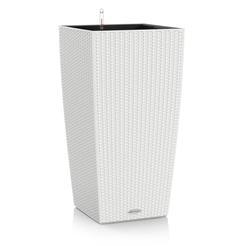 Вазон 15246 Lechuza CUBICO Cottage 40 Белый