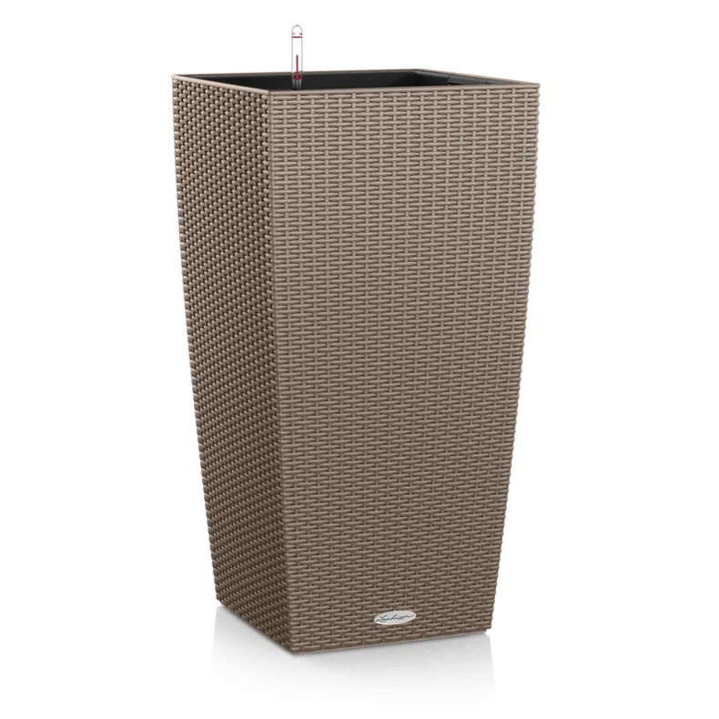 Вазон 15288 Lechuza CUBICO Cottage 40 Песочно-коричневый