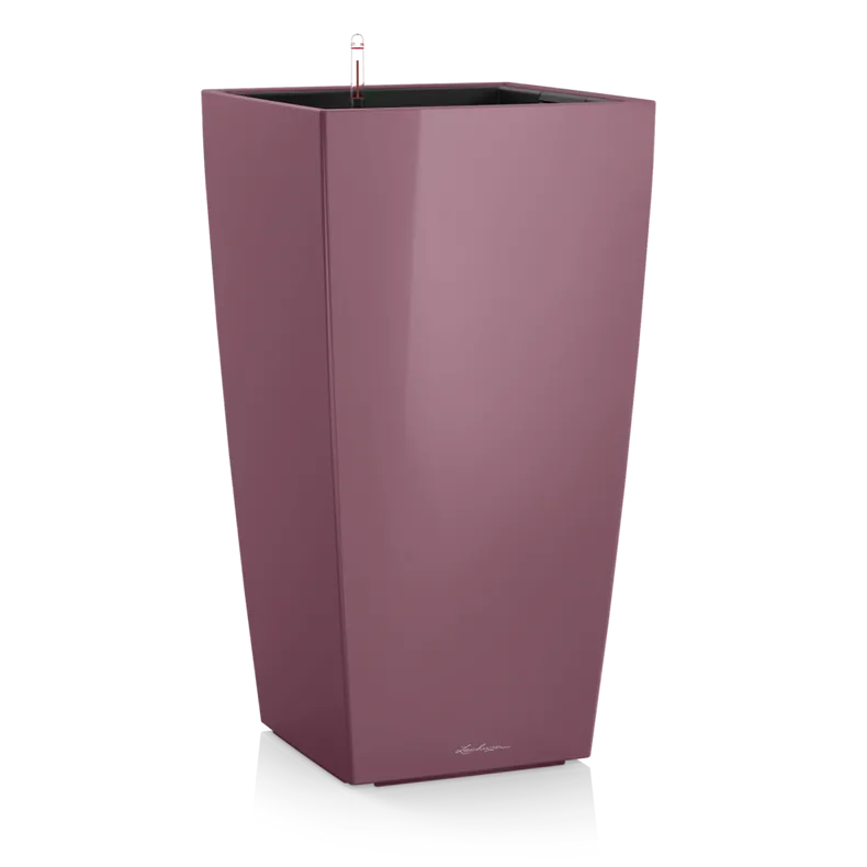 Вазон Lechuza 18221 CUBICO 40 Сливовый