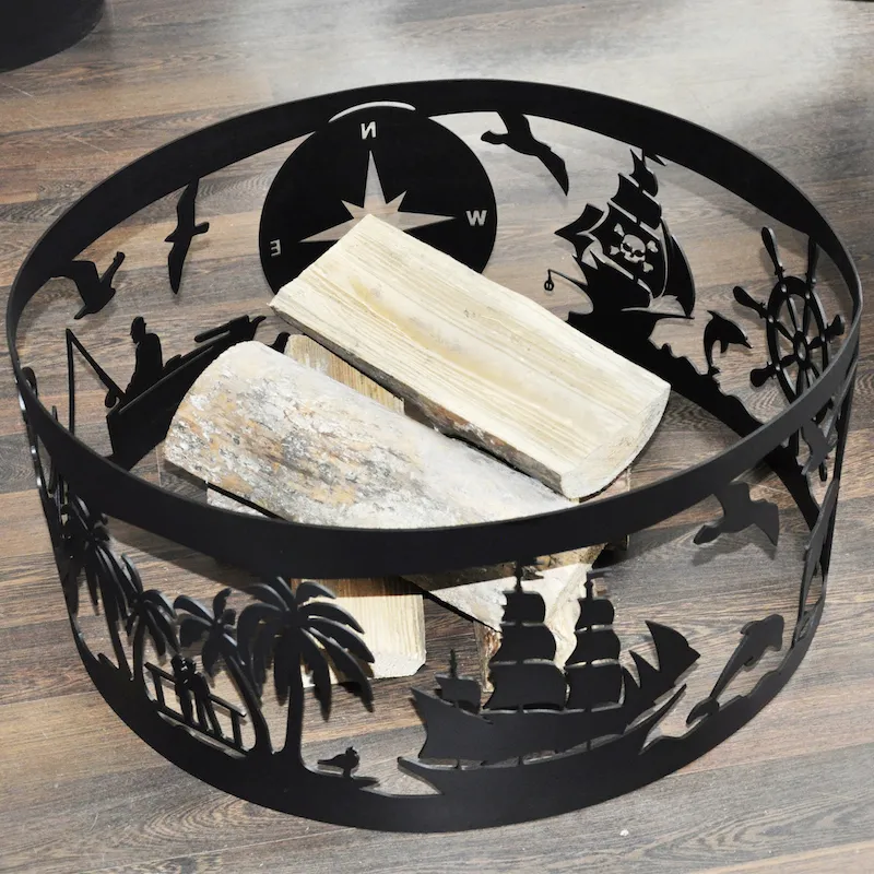 Камин очаг-кольцо 