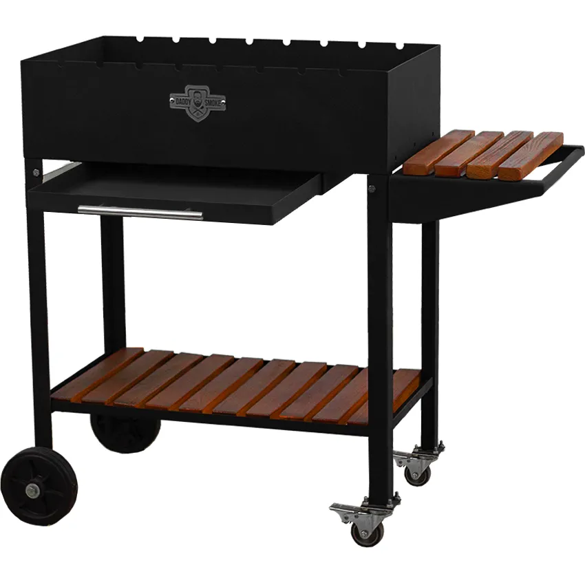 Мангал стационарный на 8 шампуров комфорт Daddy Smoke