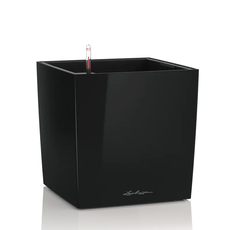 Вазон Lechuza 16569 CUBE 50 Premium Черный