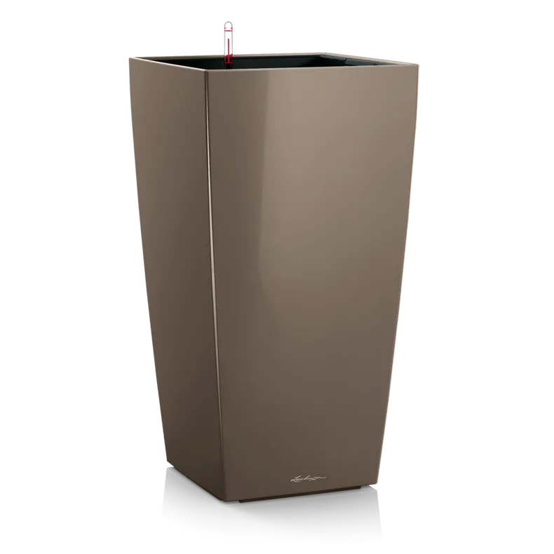 Вазон Lechuza 18168 CUBICO 50 Серо-коричневый