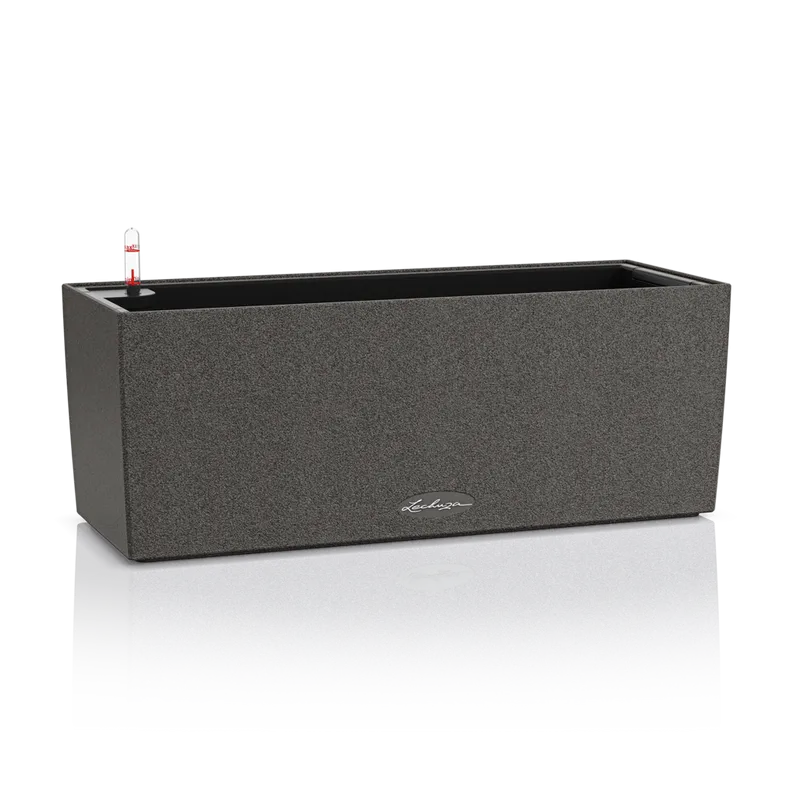 Вазон Lechuza 15652 BALCONERA Stone 50 Графитово-черный